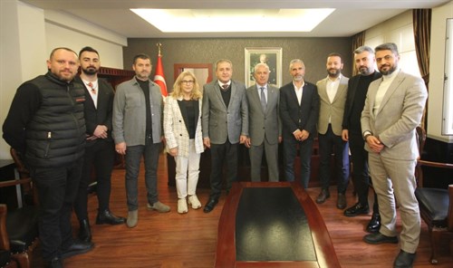 Ak Parti İlçe Yönetiminin Ziyareti